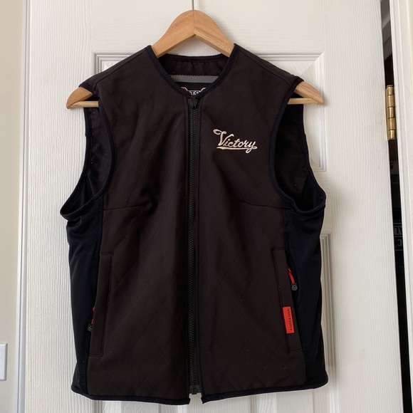 Women’s Small Leather Victory Motorcycles Jacket - Picture 8 of 9